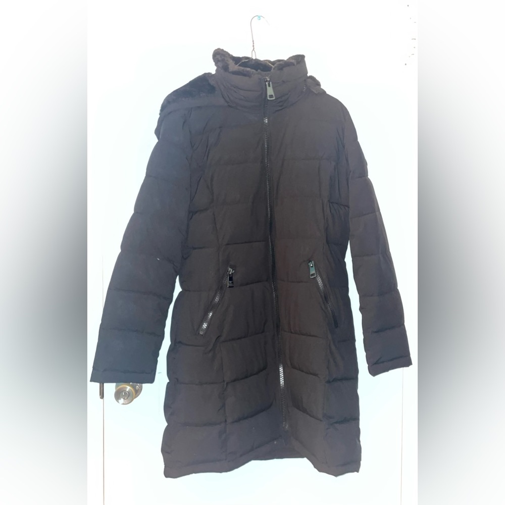 Andrew Marc Ladies Long Stretch Parka